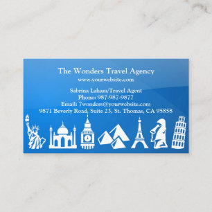 Travel Agency Business Card