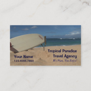Travel Agency Business Card