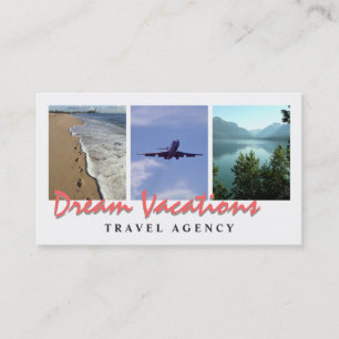 Travel Agency Business Card