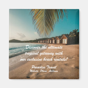 Travel Agency Marketing Tropical Magnet