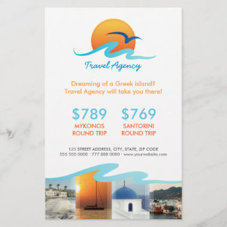 Travel Agency Tourism Tour Operator flyer