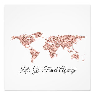 Travel agency Wedding Blogger Event Planner Photo Print
