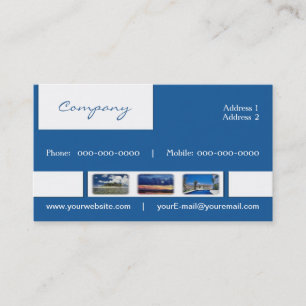 Travel Agent Business Card
