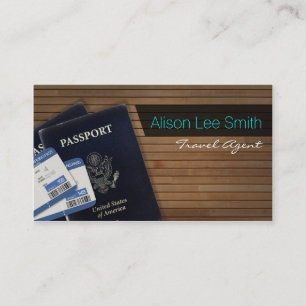 Travel Agent Business Card