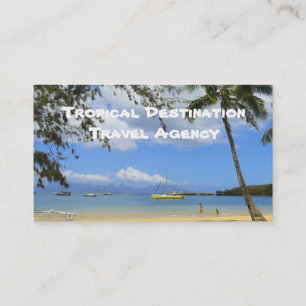 Travel Agent Business Card