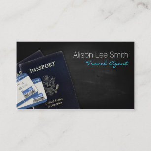 Travel Agent Business Card