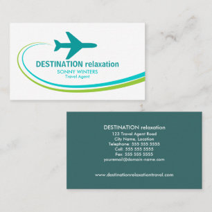 Travel Agent Business Card