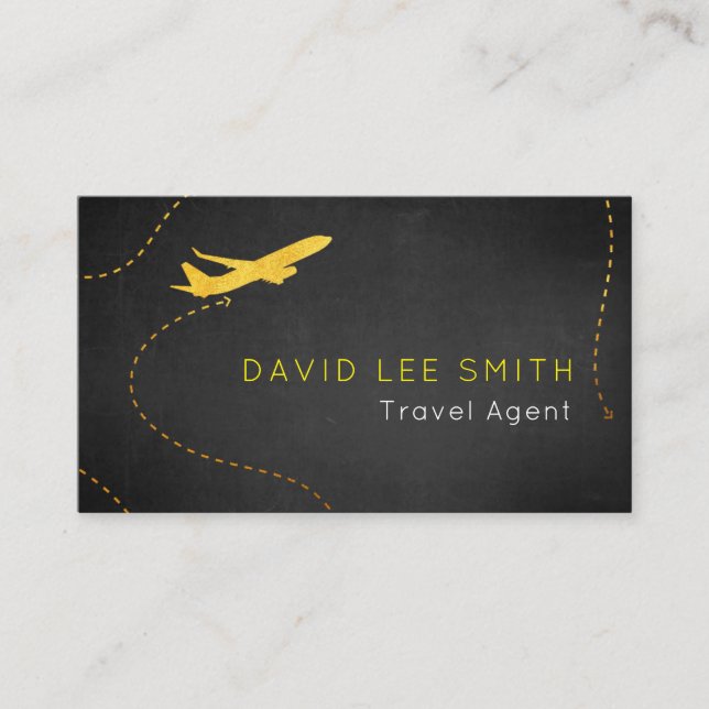 Travel Agent Business Card (Front)