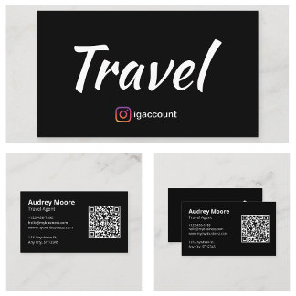 Travel Agent Business Card