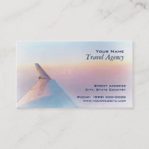 Travel Agent Business Card