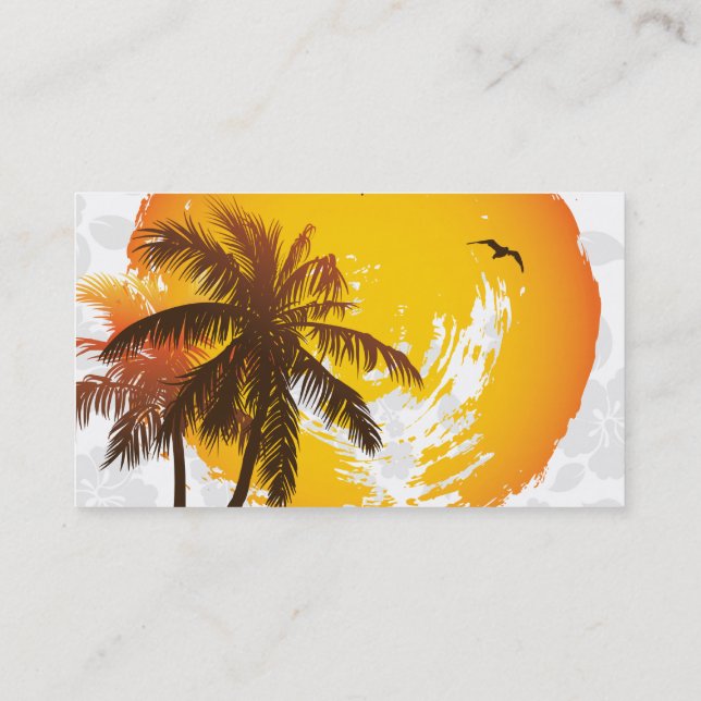 Travel Agent Business Card (Back)