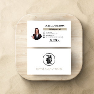 Travel Agent Business Card Travel Agent Custom It
