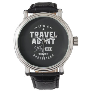 Travel Agent Job Title Gift Watch