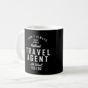 Travel Agent Work Job Title Gift Coffee Mug