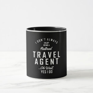 Travel Agent Work Job Title Gift Mug