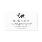 Travel Agent World Map Vacation Rose Gold
