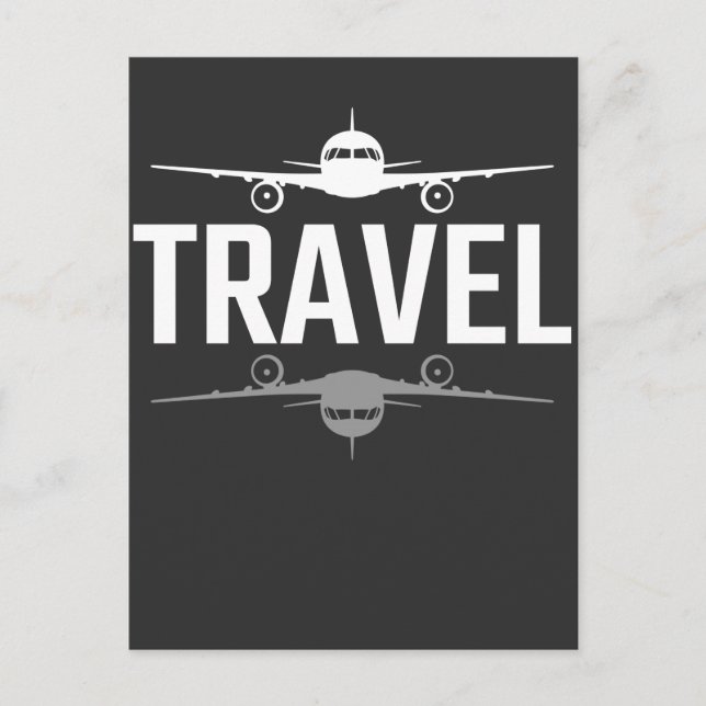 Travel Aircraft and Aeroplane Lover Future Pilot Postcard (Front)