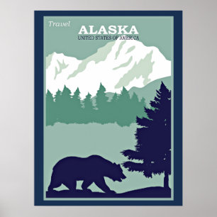 Travel Alaska  Poster