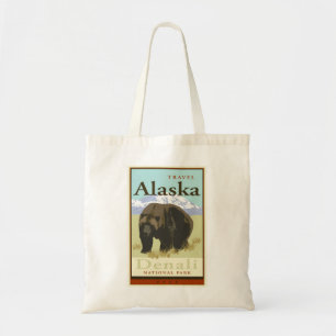 Travel Alaska Tote Bag