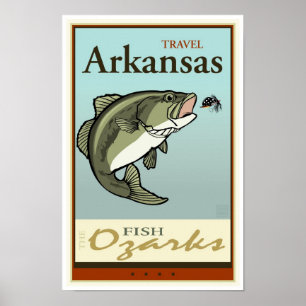 Travel Arkansas Poster