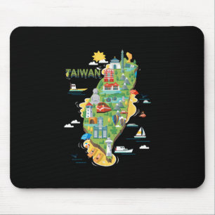 Travel Around Asia Taiwan Taipei Family Vacation S Mouse Mat