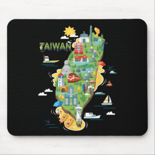 Travel Around Asia Taiwan Taipei Family Vacation S Mouse Mat