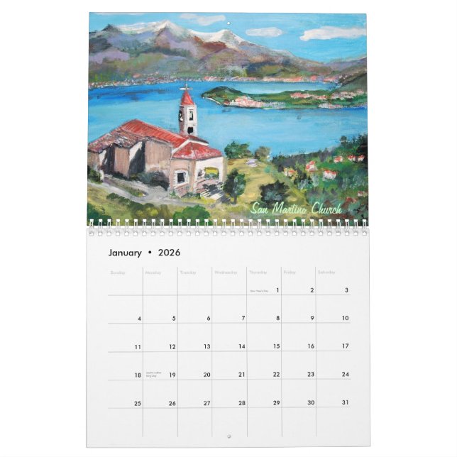 Travel Art Collections - Volume II - 2014 Calendar (Jan 2026)