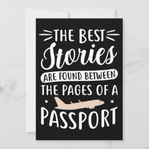 Travel Art The Best Travel Stories Thank You Card