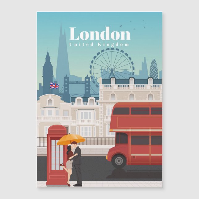 Travel Art Travel To London England (Front)