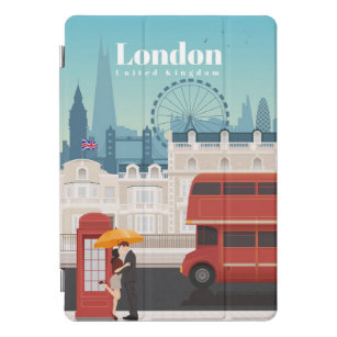 Travel Art Travel To London England iPad Pro Cover