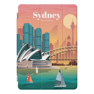 Travel Art Travel To Sydney Australia iPad Pro Cover