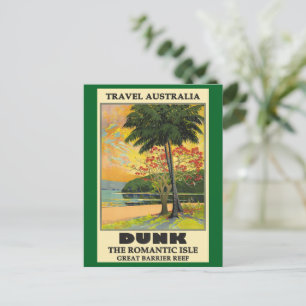 Travel Australia, Dunk, Postcard