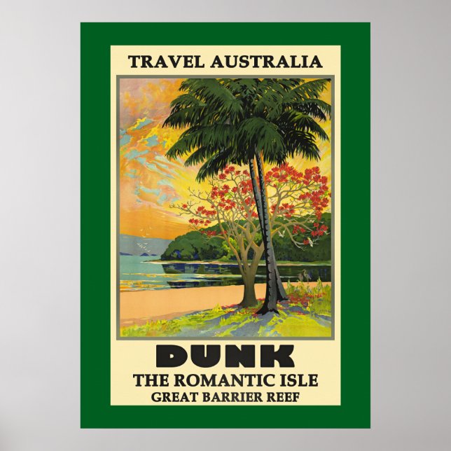 Travel Australia, Great Barrier Reef, Poster (Front)