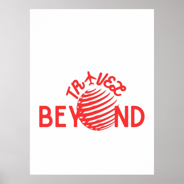 Travel beyond poster (Front)