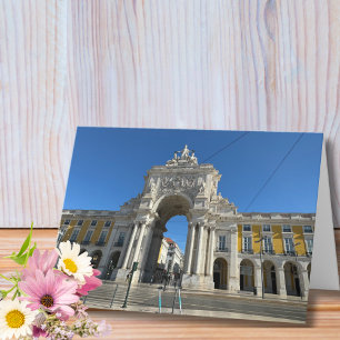 Travel Birthday Lisbon Portugal Fun Photo  Card