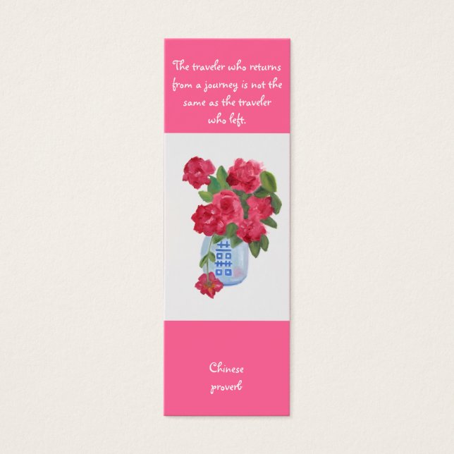 Travel Bookmark (Front)