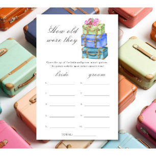 Travel bridal shower How old were they game