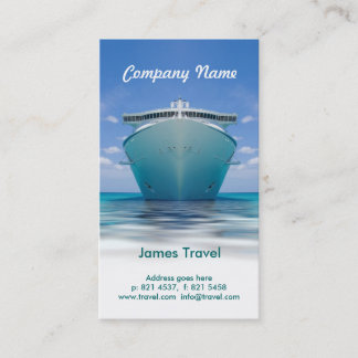 Travel business Card Template