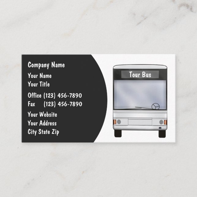 Travel Business Cards (Front)