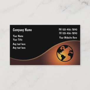 Travel Business Cards