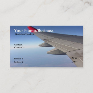 Travel Business/Profile Card