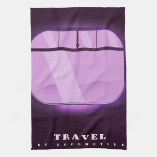 Travel - By Locomotive Tea Towel