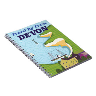 Travel By Train Devon Notebook