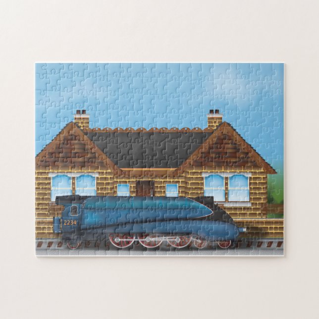 Travel By Train Jigsaw Puzzle (Horizontal)