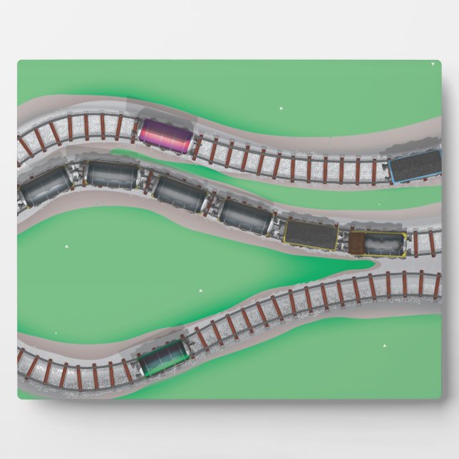 Travel By Train Plaque (Front)