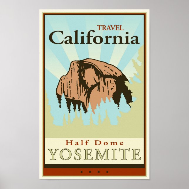 Travel California Poster (Front)