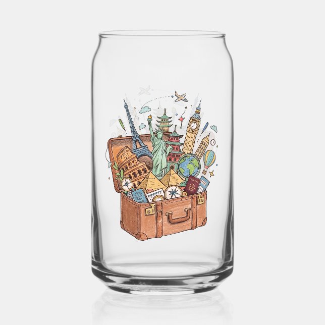 Travel Can Glass (Front)