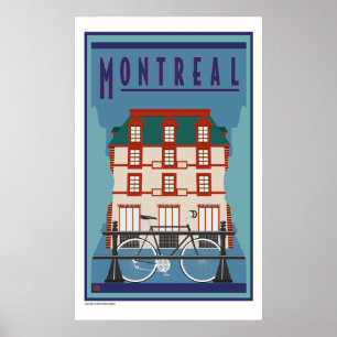 TRAVEL-Canada-Montreal Poster