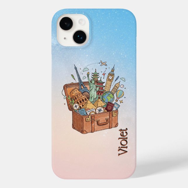 Travel Case-Mate iPhone Case (Back)