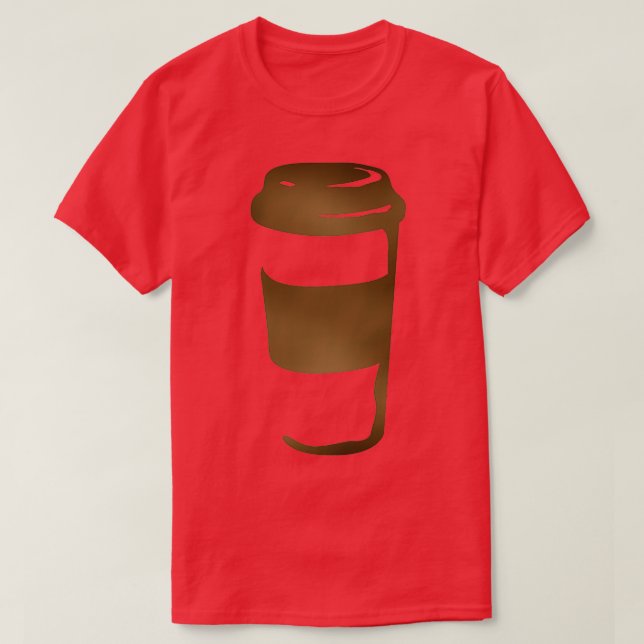 travel coffee cup 2 T-Shirt (Design Front)